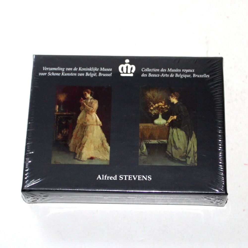 Playing Cards Royal Museum Fine Arts Brussels Alfred Stevens Belgium NEW 2 decks